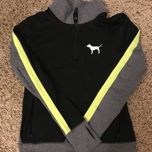 VS PINK ultimate half zip